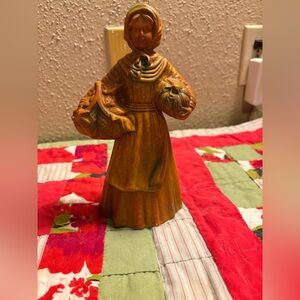 Vintage Harvest Ceramic Figurine